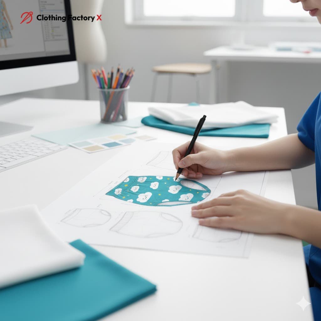 Garment factory specializing in OEM production for global fashion brands