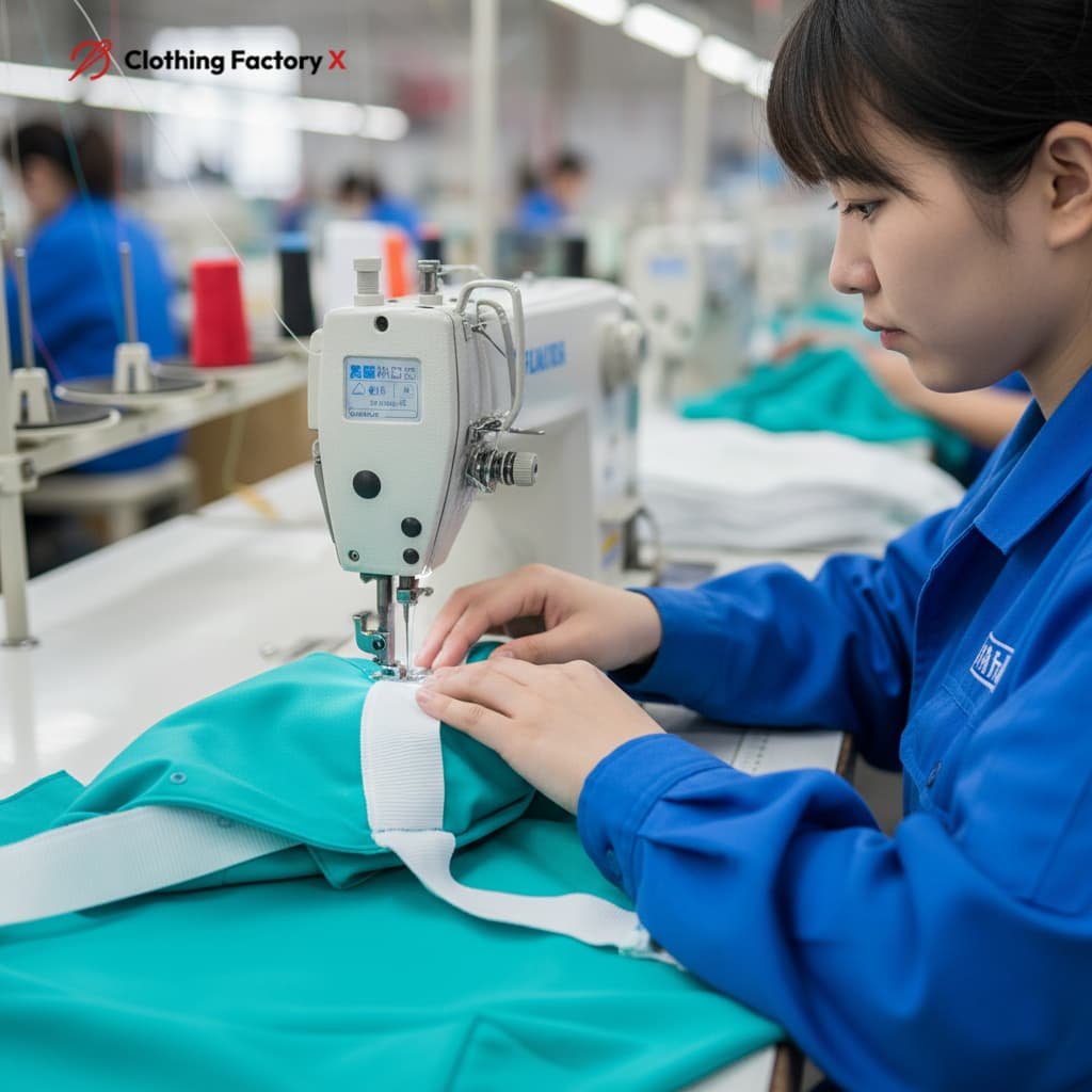 Custom apparel manufacturer supporting private label and startup brands